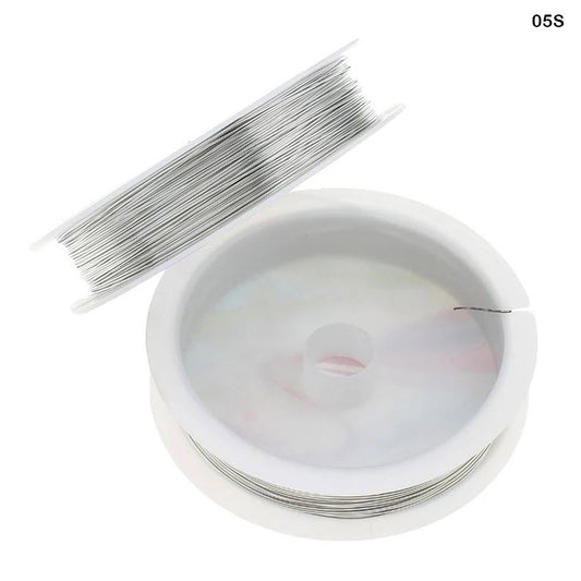 Gift To Love | Wire | Color : Silver | Size : 0.5 | Pcs : 10 Roll | Code : 05S