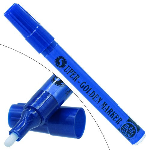 Gift To Love | Super Golden Marker Metal Shining Blue Gold | Code : 1003-BGD