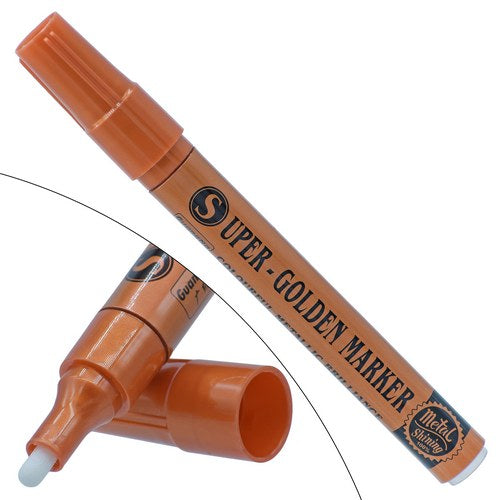 Gift To Love | Super Golden Marker Metal Shining Orange Gold | Code : 1003-OGD