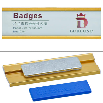 Gift To Love | Magnetic Batch | Color : Gold | Size : 70 X 20 Mm | Code : 1010GD