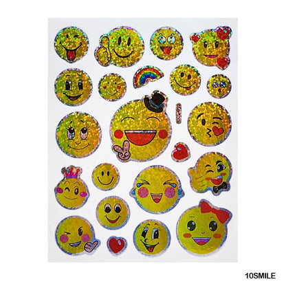 प्यार का तोहफ़ा | स्माइल स्टिकर | नग : 10 शीट | कोड : 10SMILE