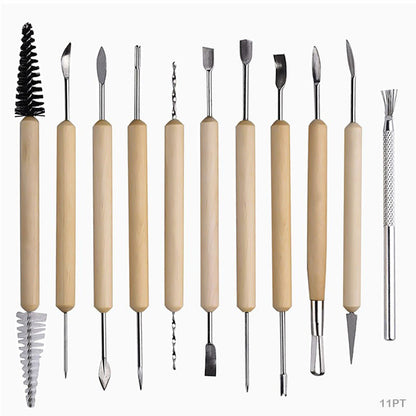 Gift To Love | Pcs Pottery Tool Set | Pcs : 11 Pcs | Code : 11PT