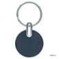 Gift To Love | Key Chain Plain Round | Color : Black | Code : 15043-1