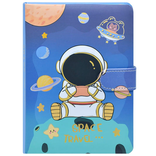 Gift To Love | Notebook Fancy Printed Space Travel | Size : B6 | Code : 1956-9