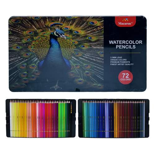 Gift To Love | Macaron Water Color Pencils Lead 3.3mm 72 Pcs | Code : 1990-188
