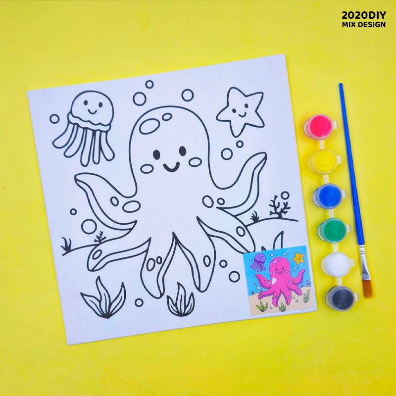 Gift To Love | Canvas Board Printed | Size : 20 X 20 Cm | Code : 2020DIY