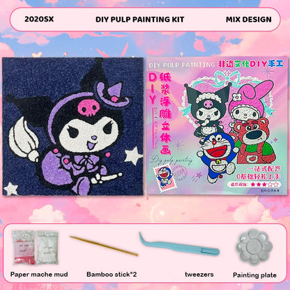 Gift To Love | Diy Pulp Painting Kit | Code : 2020SX
