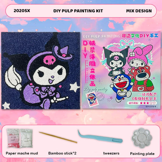 Gift To Love | Diy Pulp Painting Kit | Code : 2020SX