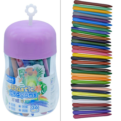 Gift To Love | Plastic Crayons | Pcs : 12 Colour | Code : 2023-36