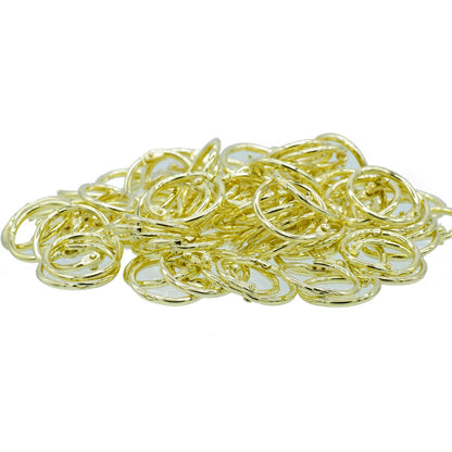 गिफ्ट टू लव | बुक रिंग | रंग : गोल्डन | साइज़ : 20 मिमी | पीस : 280 पीस | कोड : 20MMGOLD