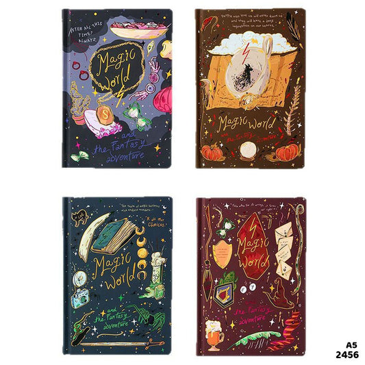 Gift To Love | Magic World Notebook | Size : A5 | Code : 2456