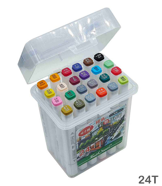 Gift To Love | Touch Cool Marker Set | Pcs : 24 Pc | Code : 24T