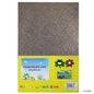 Gift To Love | A4 Glitter Foam Sheet With Sticker Brown | Code : 26164BN