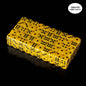 Gift To Love | Dice | Color : Yellow Black | Size : 14 Mm | Pcs : 100 Pcs | Code : 2864YB