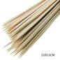 Gift To Love | Craft Stick Round Natural | Size : 15 Cm | Pcs : 90 Pcs | Code : 3.0X15CM
