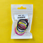 Gift To Love | Book Binding Ring | Color : Multicolor | Size : 30 Mm | Pcs : 6 Pcs | Code : 30BRM