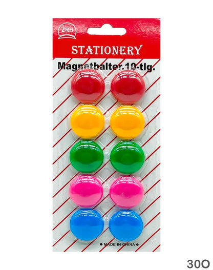 30MM OPAQUE MAGNET 10PCS (30O) - GIFT TO LOVE