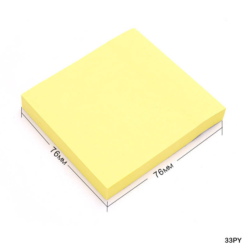 Gift To Love | Sticky Notes Yellow Cc (33Py) | Code : 33PY