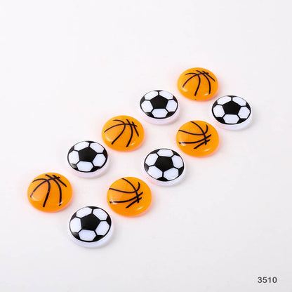Gift To Love | Football Magnet | Size : 30 Mm | Pcs : 10 Pcs | Code : 3510