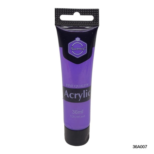 Gift To Love | Acrylic Paint Tube | Color : Lavender | Size : 36 Ml | Code : 36A007