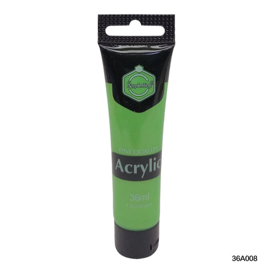 Gift To Love | Acrylic Paint Tube | Color : Pastel Green | Size : 36 Ml | Code : 36A008