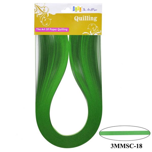 Gift To Love | Quilling Strip 3mm S/C 18 Dark Green | Code : 3MMSC-18