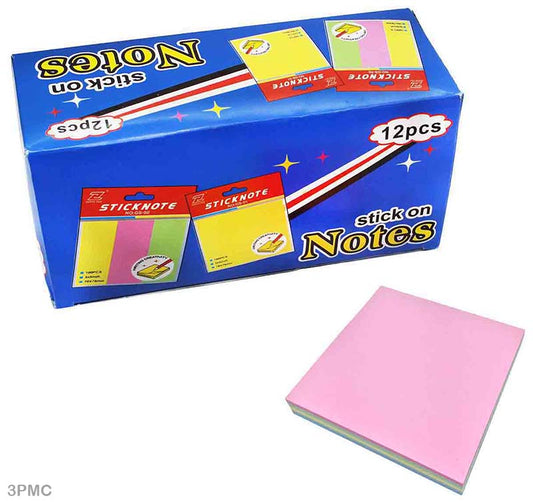 Gift To Love | Sticky Note | Color : Multi | Size : 3X3 | Code : 3PMC