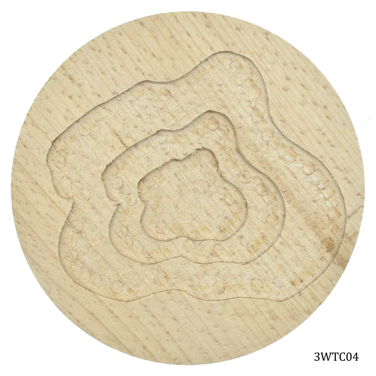 Gift To Love | Wooden Tea Coaster Round | Code : 3WTC04