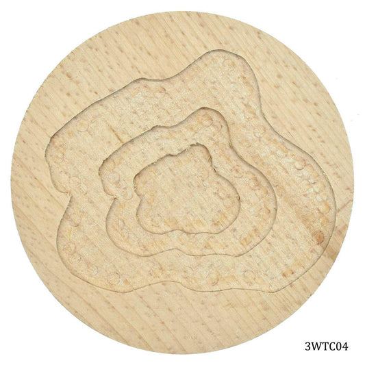 Gift To Love | Wooden Tea Coaster Round | Code : 3WTC04