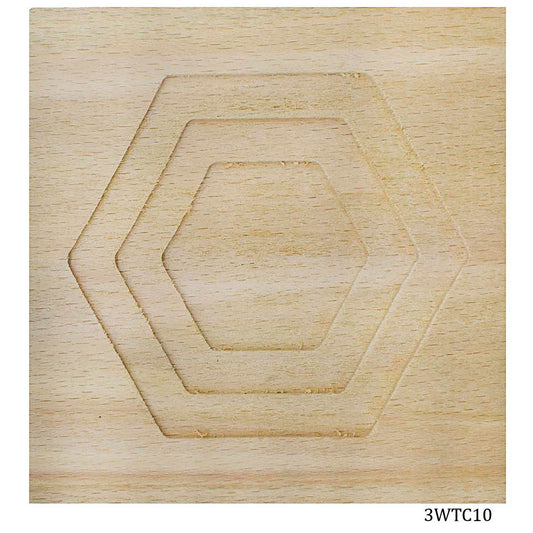 Gift To Love | Wooden Tea Coaster Square | Code : 3WTC10