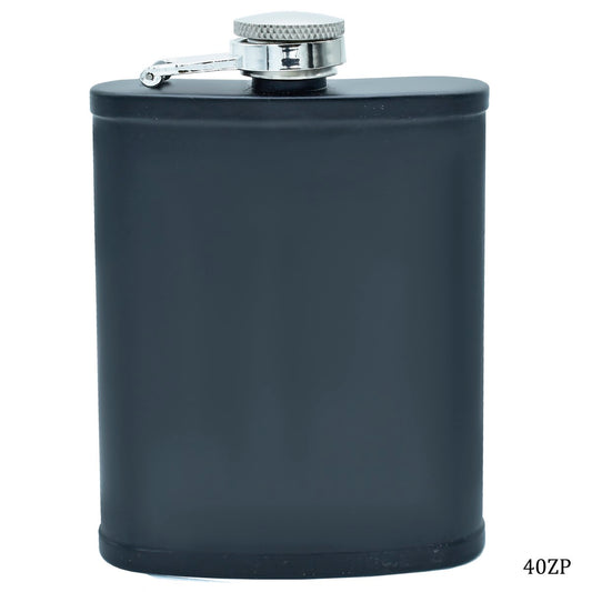 Gift To Love | Wine Bottle Stainless Steel Hip Flask Printed | Size : 40 Ml | Code : 40ZP