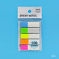 Gift To Love | Sticky Notes | Color : 5 Color 2 Shade | Size : 12 X 45 Mm | Pcs : 5 Tp | Code : 45151