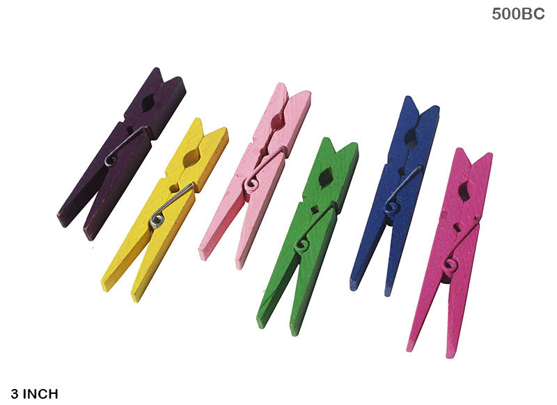 Gift To Love | Clip Big | Color : Color | Size : 3 Inch | Pcs : 100 Pcs | Code : 500BC