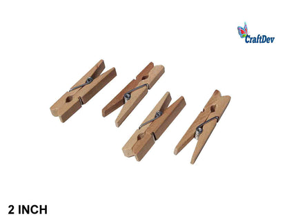 Gift To Love | Clip Medium Plain | Size : 2 Inch | Pcs : 250 Pcs | Code : 500MP