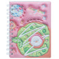 Gift To Love | Spiral Bound Notebook Diary Doughnut Emboss Print | Size : B6 | Code : 5826-14