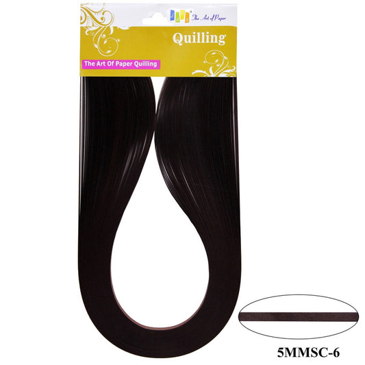 Gift To Love | Quilling Strip | Color : Brown | Size : 5 Mm | Code : 5MMSC-06