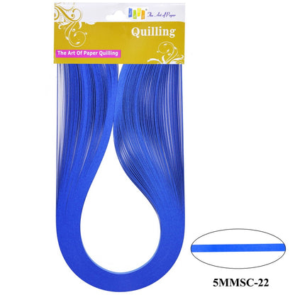 Gift To Love | Quilling Strip | Color : Turquoise Blue | Size : 5 Mm | Code : 5MMSC-22