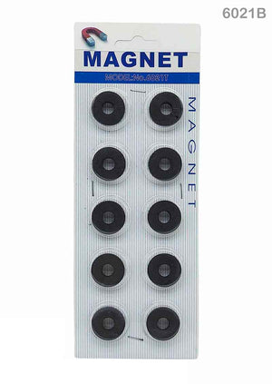 Gift To Love | Hole Magnet | Color : Black | Size : Big | Pcs : 10 Pcs | Code : 6021B