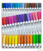 Gift To Love | Dual Tip Brush Pen | Pcs : 60 Color Set | Code : 60DTBP