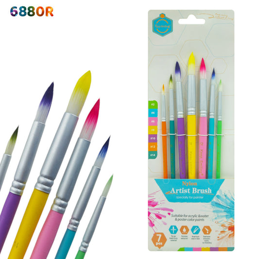 Gift To Love | Paint Brush Multi | Pcs : 7 Pcs | Code : 6880R