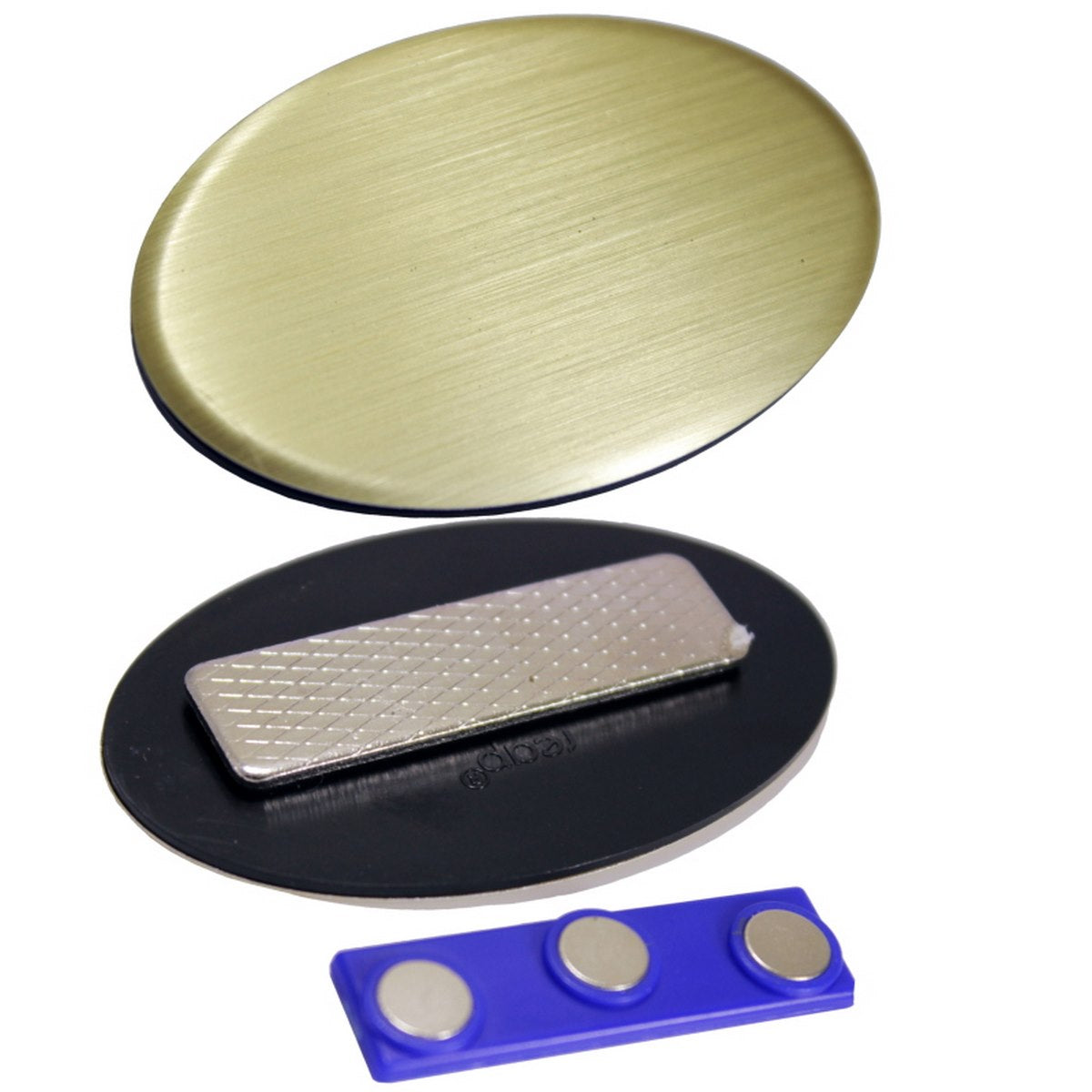 Gift To Love | Magnetic Batch | Color : Golden | Size : 62 X 40 Mm | Code : 7016G