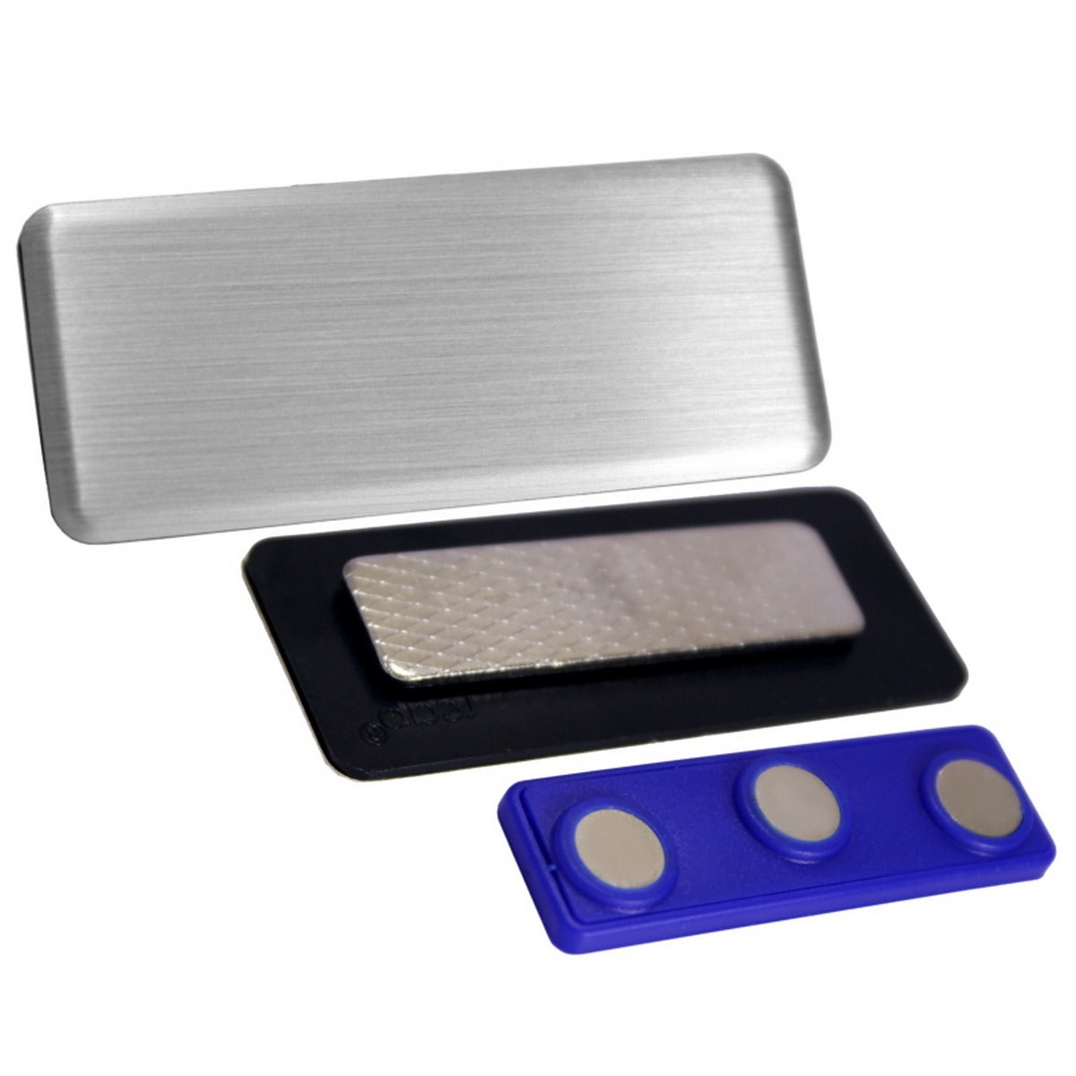Gift To Love | Magnetic Batch | Color : Silver | Size : 60 X 25 Mm | Code : 7018S