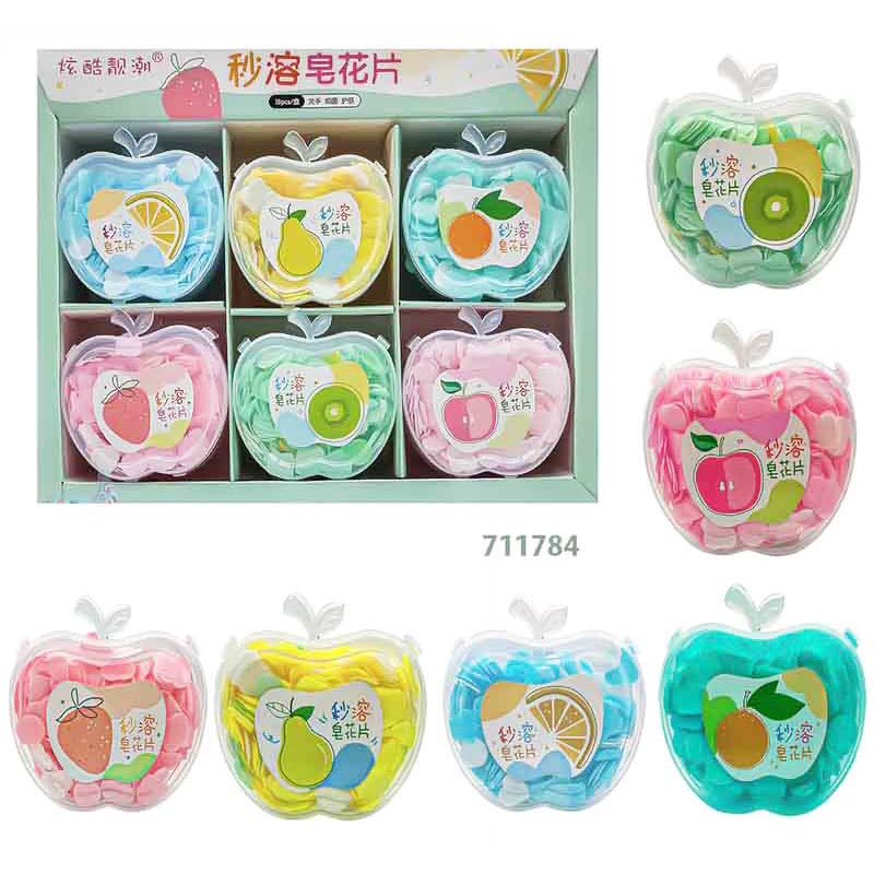 PAPER SOAP APPLE SHAPE BOX (711784) - GIFT TO LOVE