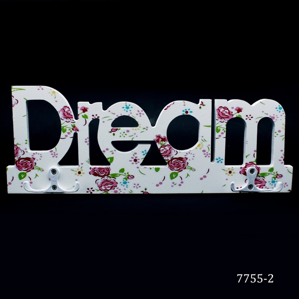 Gift To Love | Wooden Hook Printed Fancy Room & Dream | Code : 7755-2