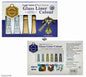 Gift To Love | Glass Liner | Color : Gold/Silver/Black | Pcs : 6 Pcs | Code : 7906GSB
