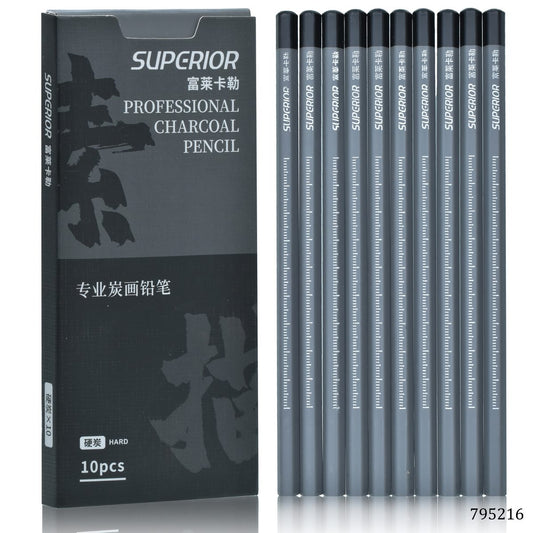 Gift To Love | Superior Professional Charcoal Pencil | Pcs : 10 Pcs | Code : 795216