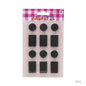Gift To Love | Magnet In Shapes | Color : Black | Pcs : 12 Pcs | Code : 8012