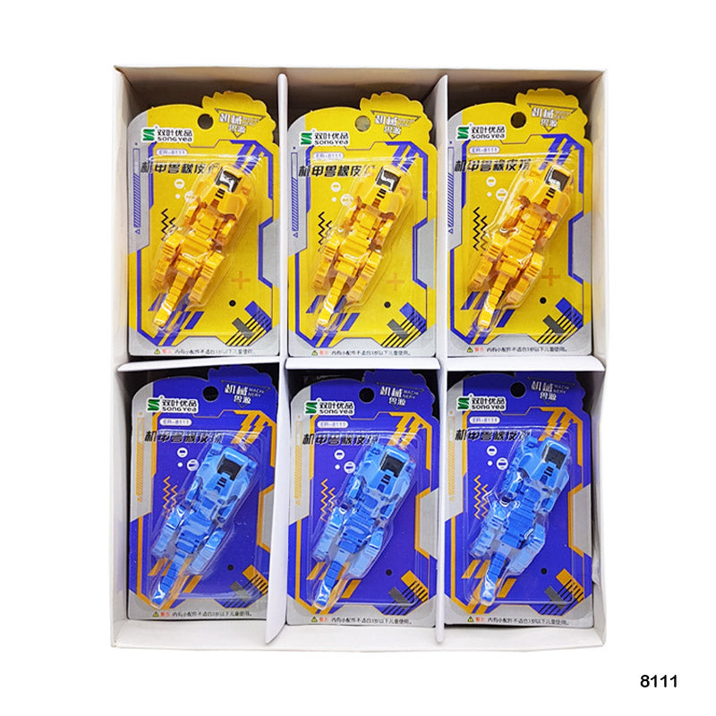 8111 ASSEMBLED ROBOT ERASER 1PC - GIFT TO LOVE