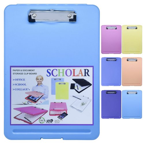 Gift To Love | Exam Pad With Storage Case Paper Box FC Mix Colour | Code : 83002-MIX
