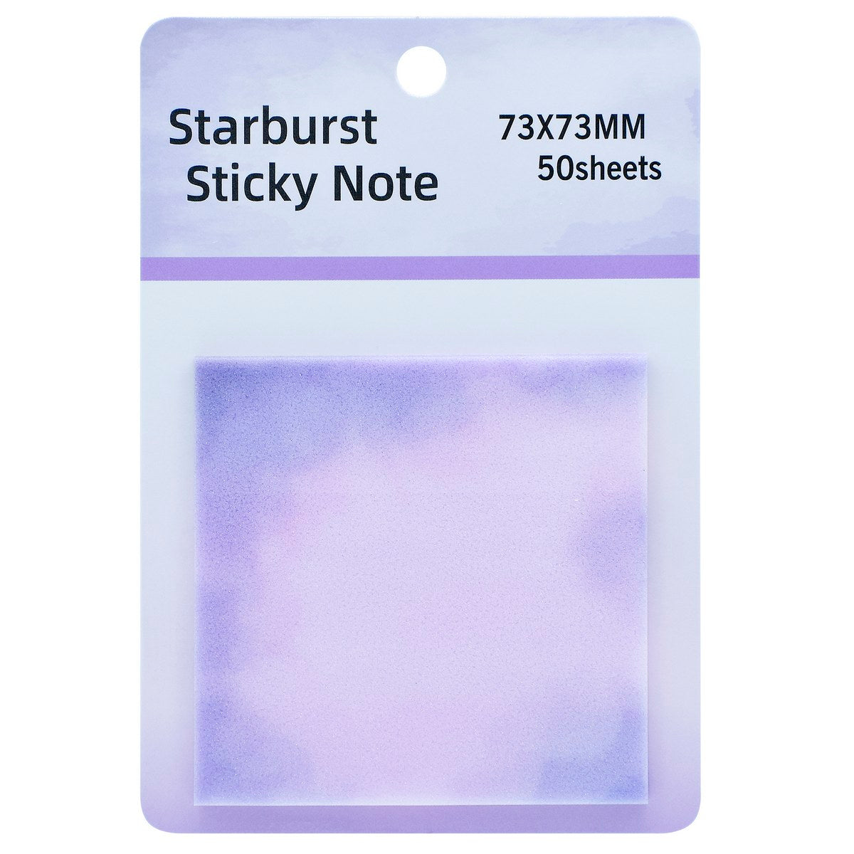 Gift To Love | Sticky Note Transparent Glitter | Size : 76 Mm X 76 Mm | Pcs : 50 Sheets | Code : 8896